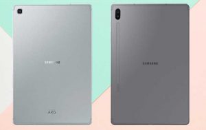 Galaxy Tab S6 vs. Tab S5e: Zwei Tablets von hinten nebeneinander