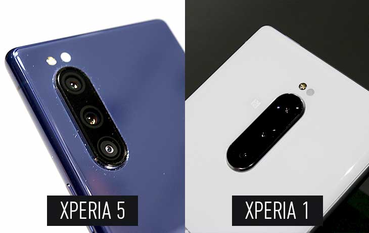 Xperia 5 vs. Xperia 1: Kamera