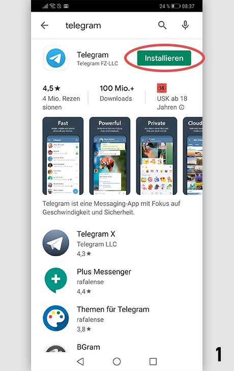 Telegram 4.10.2 download the last version for android