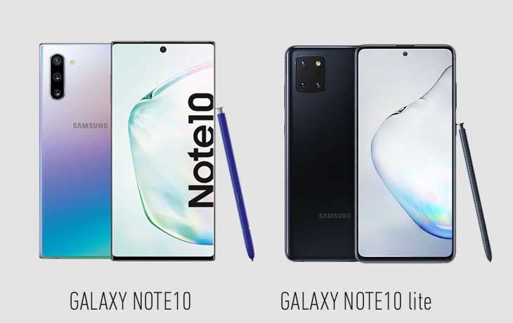 Galaxy Note 10 Lite vs. Galaxy Note 10: Samsungs neue Note-Version