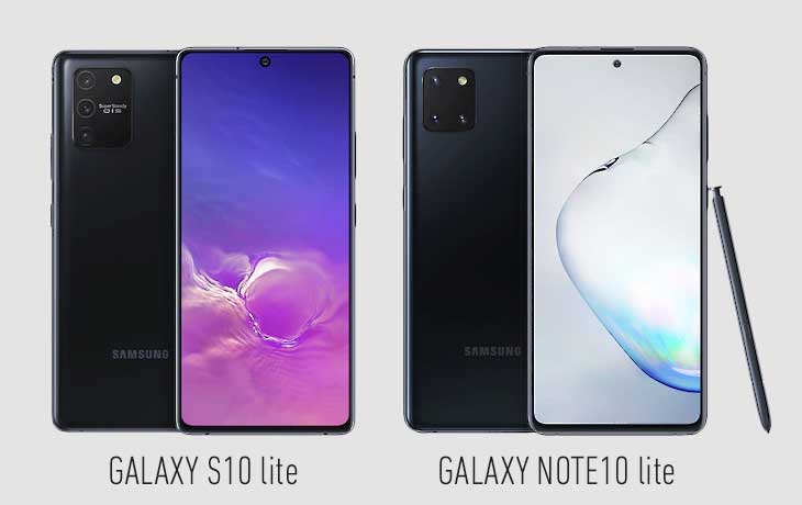 Galaxy S10 Lite Vs Galaxy Note 10 Lite Der Samsung Vergleich