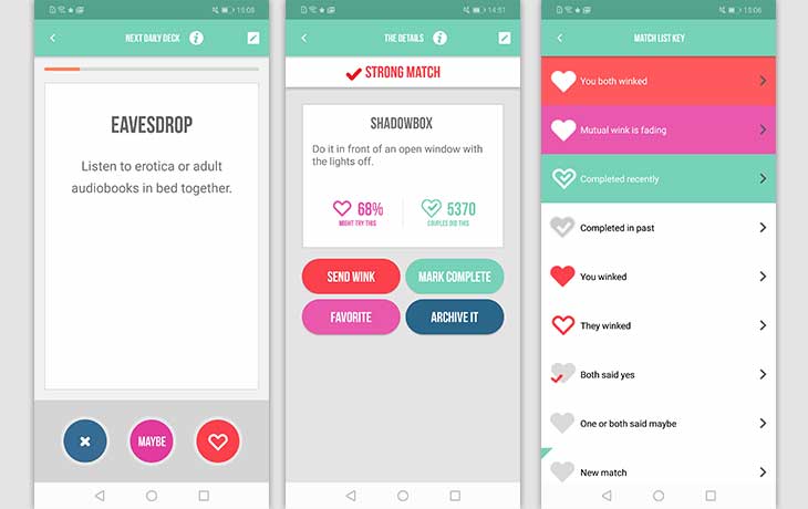 Happy Couple - love quiz für Android - Download