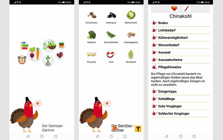 Der Gemüse-Gärtner App Screenshots