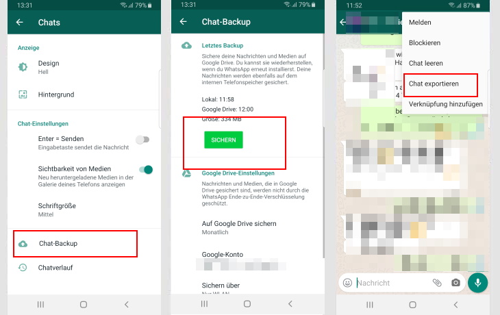 Whatsapp chats wiederherstellen neues handy