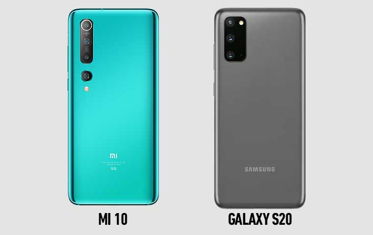 samsung galaxy s20 vs xiaomi mi note 10 lite