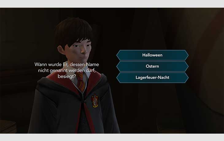 Harry Potter Hogwarts Mystery Fragen