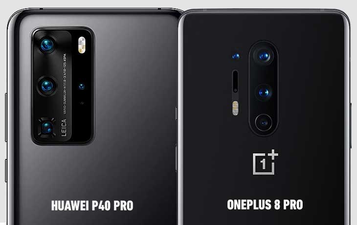 OnePlus 8 Pro vs. Huawei P40 Pro