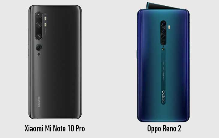 xiaomi mi note 10 lite vs oppo reno 3