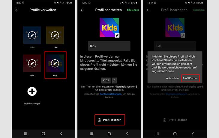 Netflix Profil Loschen Hinzufugen Oder Andern So Funktioniert S In Der App