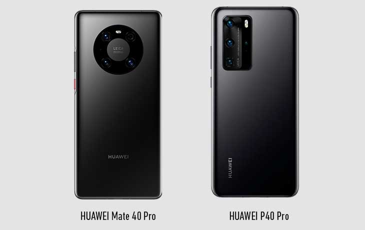 HUAWEI Mate 40 Pro vs. HUAWEI P40 Pro