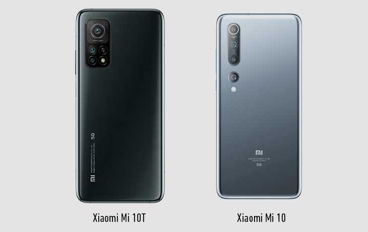 Xiaomi Mi 10T vs. Xiaomi Mi 10