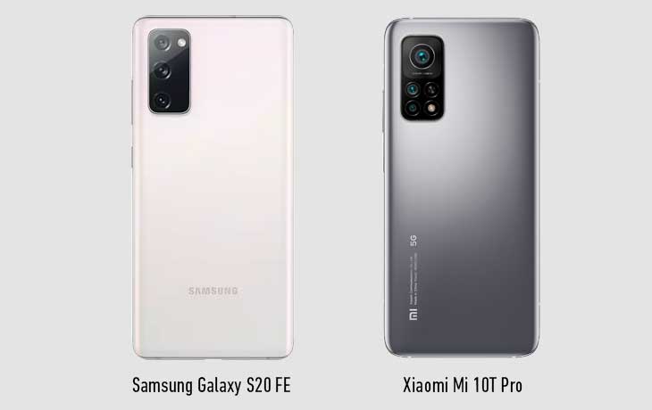 Xiaomi Mi10T Pro vs. Samsung Galaxy S20 FE