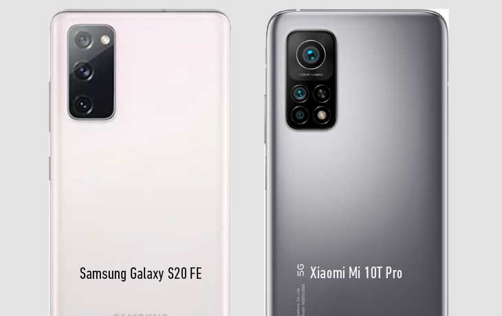 Xiaomi Mi10T Pro vs. Samsung Galaxy S20 FE Kamera